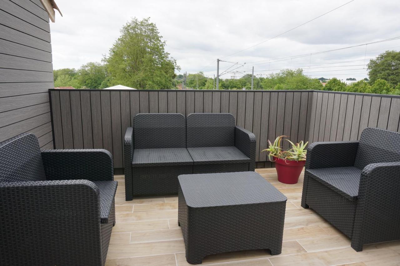 Appart Cosy 4 Personnes Avec Terrasse La Roche-sur-Yon Kültér fotó