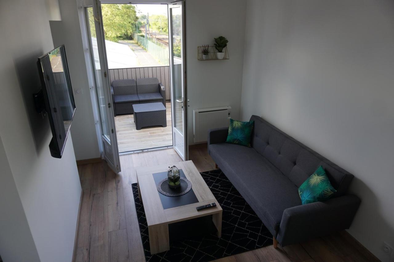 Appart Cosy 4 Personnes Avec Terrasse La Roche-sur-Yon Kültér fotó
